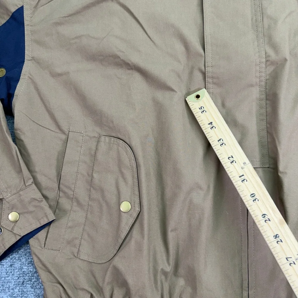 WinnerMate Jacket Men Medium Brown CAT Harness The Power Horses Zip Up Outerwear